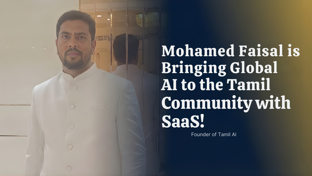 About the Founder of Tamil AI | Mohamed Faisal